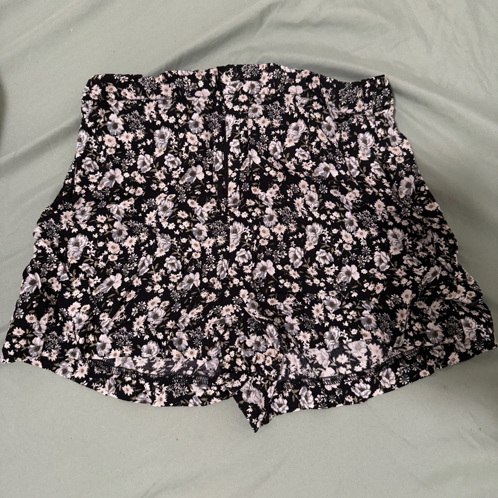 Forever 21 Floral Print Shorts